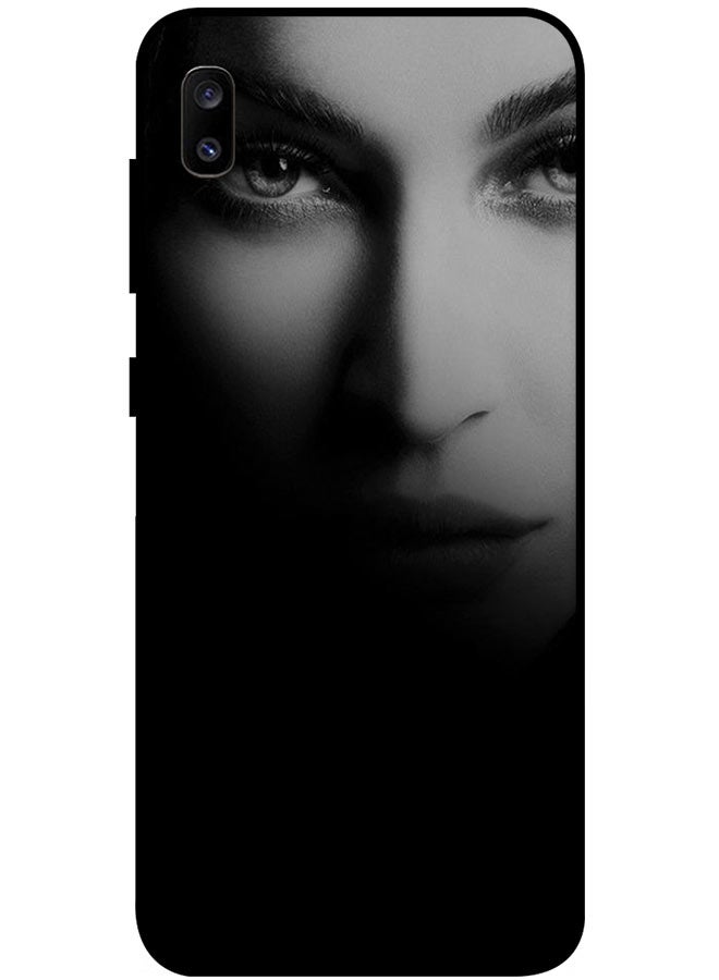 EYE CATCH Protective Case Cover For Samsung Galaxy A20 Smart Series Printed Protective Case Cover for Samsung A20 Girl Face - Image 1