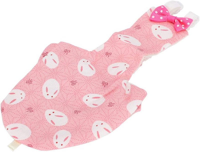 Mini Bowknot Decoration Washable Diaper Suit for Myiopsitta Monachus, Cotton, S (L Pink) - Image 2