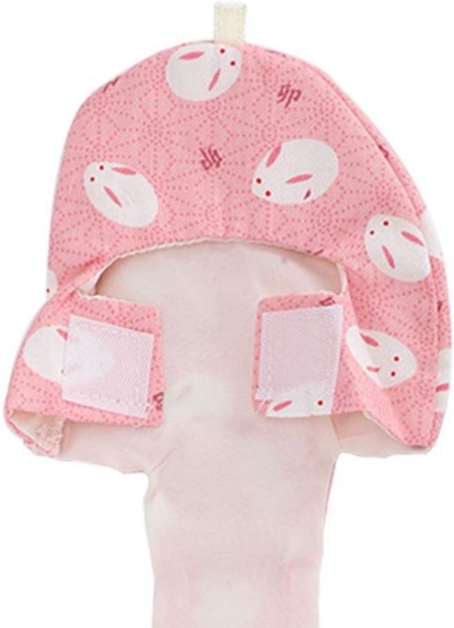 Mini Bowknot Decoration Washable Diaper Suit for Myiopsitta Monachus, Cotton, S (L Pink) - Image 4