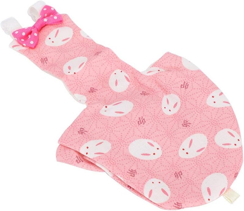 Mini Bowknot Decoration Washable Diaper Suit for Myiopsitta Monachus, Cotton, S (L Pink) - Image 5