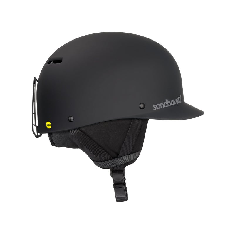 Sandbox Kids Classic 20 Ace MIPS Ski and Snowboard Helmet Black BOA Kids