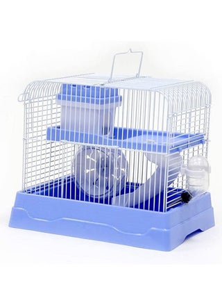 Portable Small Animals Hamster Cage with Running Exercise Wheel Water Bottle For Hamster Mouse Hedgehog Mice Gerbil Habitat 30X23X25.5Cm - pzsku/Z1CC020FA766C5E137F39Z/45/_/1678187691/bbdde145-c0ed-4709-9020-e82f8560be6b