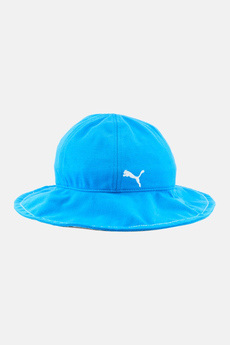 PUMA Women Brand Logo Bucket Hat, Sky Blue  - Image 1
