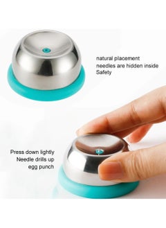 GNAFOTU Egg Opener, Egg Hole Puncher, Egg Piercer, Egg Picker, Egg Opener Tool,Boiled Eggs Piercer, Stainless Egg Piercer, Egg Shells Pinhole Beater, for Raw/Soft/Hard Boiled Eggs  - Image 2