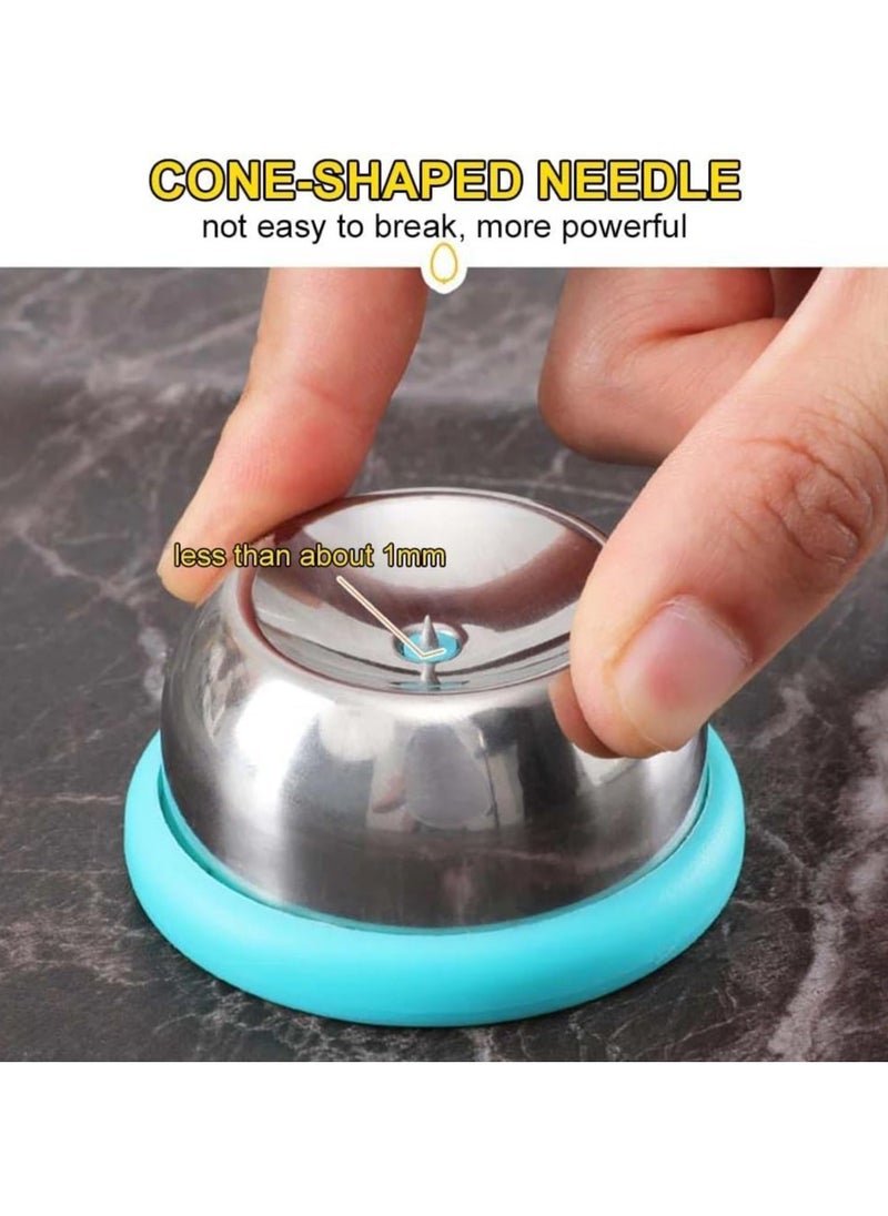 GNAFOTU - Egg Opener, Egg Hole Puncher, Egg Piercer, Egg Picker, Egg Opener Tool,Boiled Eggs Piercer, Stainless Egg Piercer, Egg Shells Pinhole Beater, for Raw/Soft/Hard Boiled Eggs - Image 1