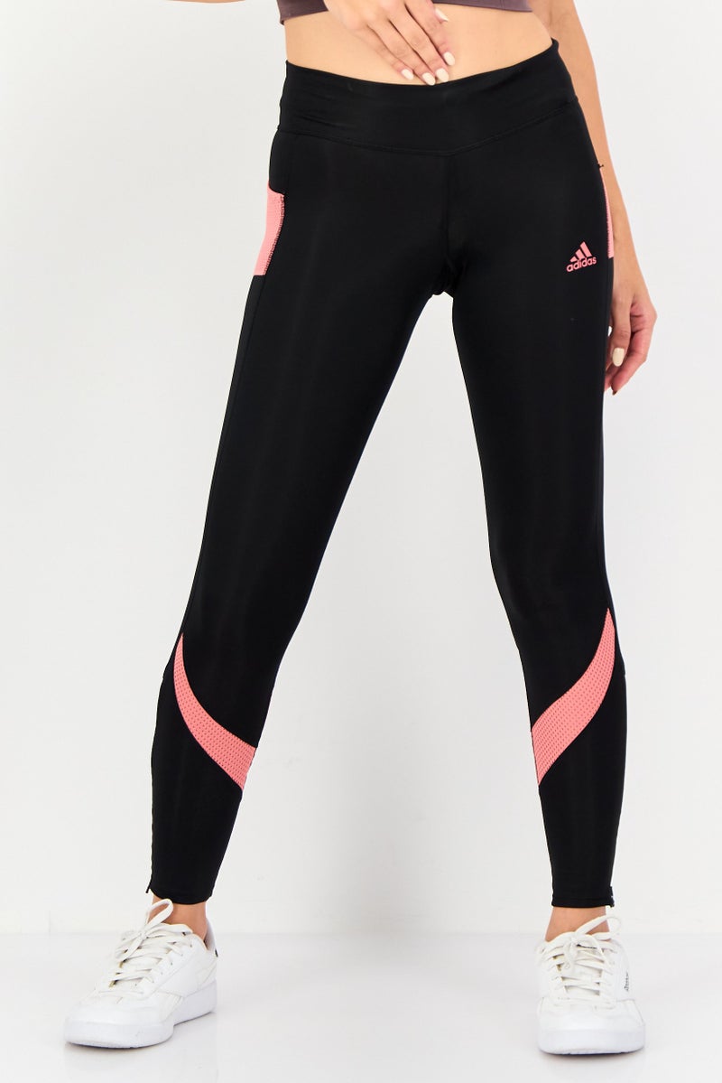 Adidas Women Sportswear Fit Running Leggings, Black - Image 1