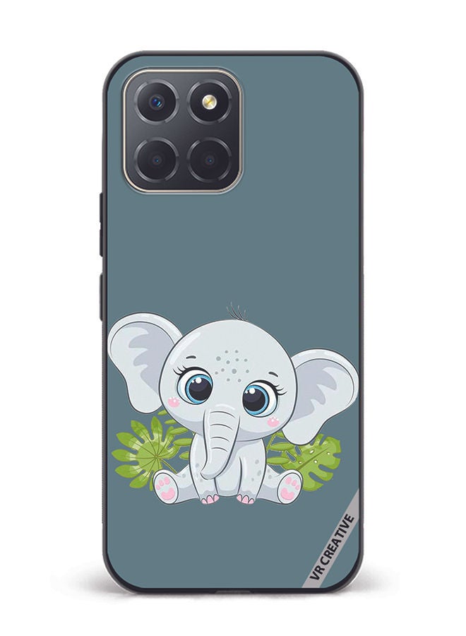 VR CREATIVE Protective Case Cover For Honor X6 Elephant Design Multicolour - Image 1