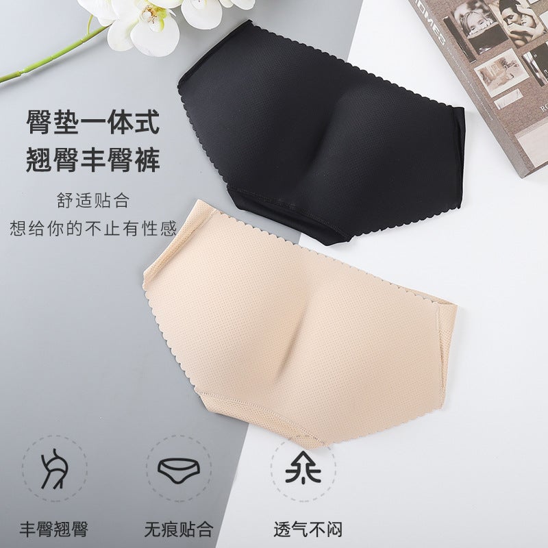 Low-Waist Butt-Lifting Pants With Fake Butt Fixed Sponge Pads, Peach Butt Pants, Fake Butt Briefs - Image 5