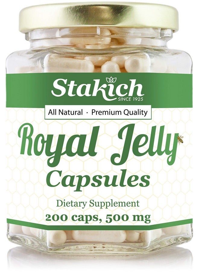 Stakich - 500 Mg Capsules Royal Jelly Capsules 500 Mg 200 Count - Image 1