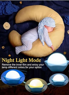 General Night Light for Kids, Star Projector with 6 Sets of Film, 360 Rotating Light for Room Ceiling, Aesthetic Decor, Cute Gifts for 1-8 Year Old Girl or Boy, Built in Battery  - Image 3