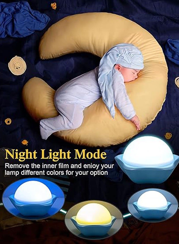 general Night Light for Kids, Star Projector with 6 Sets of Film, 360 Rotating Light for Room Ceiling, Aesthetic Decor, Cute Gifts for 1-8 Year Old Girl or Boy, Built in Battery - Image 3