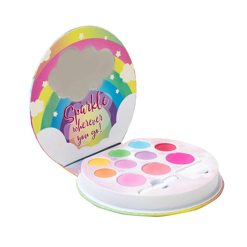 Lip Smacker Sparkle & Shine Eyeshadow Makeup Palette, Unicorn Palette | Christmas Make Up Collection | Holiday Present | Gift for Girls - Image 1