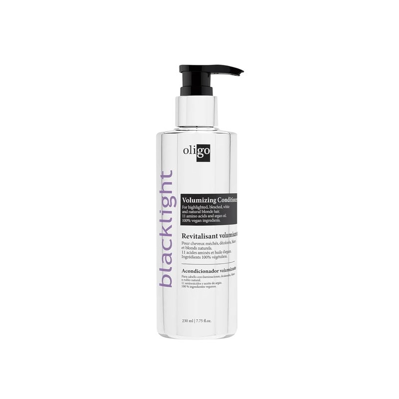 OLIGO PROFESSIONNEL - Blacklight Violet Conditioner - Sulfate Free Purple Conditioner - Eliminates Yellow Tones - Refreshes Faded Highlights - Argan oil - 11 Amino Acids & Moisturizing Formula - 8.5oz