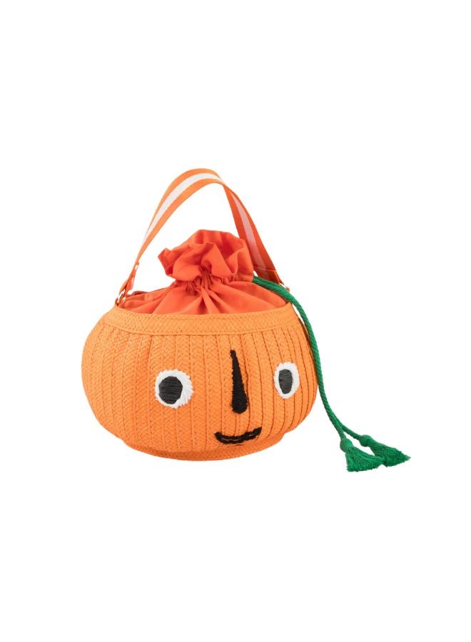 Meri Meri Trick Or Treat Pumpkin Basket Bag - Image 1