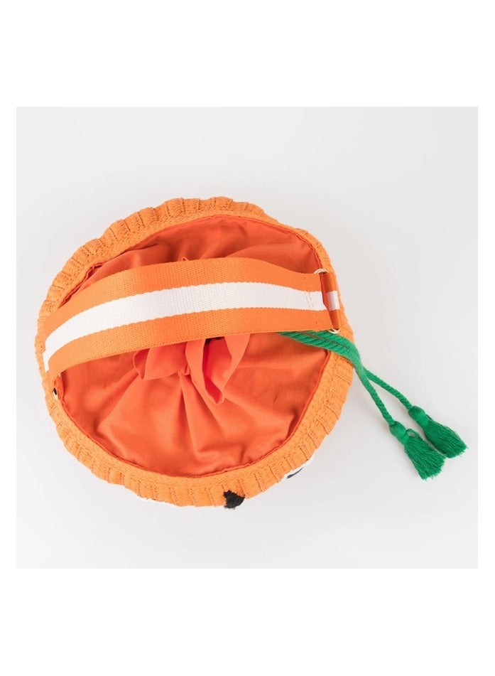 Meri Meri Trick Or Treat Pumpkin Basket Bag - Image 4