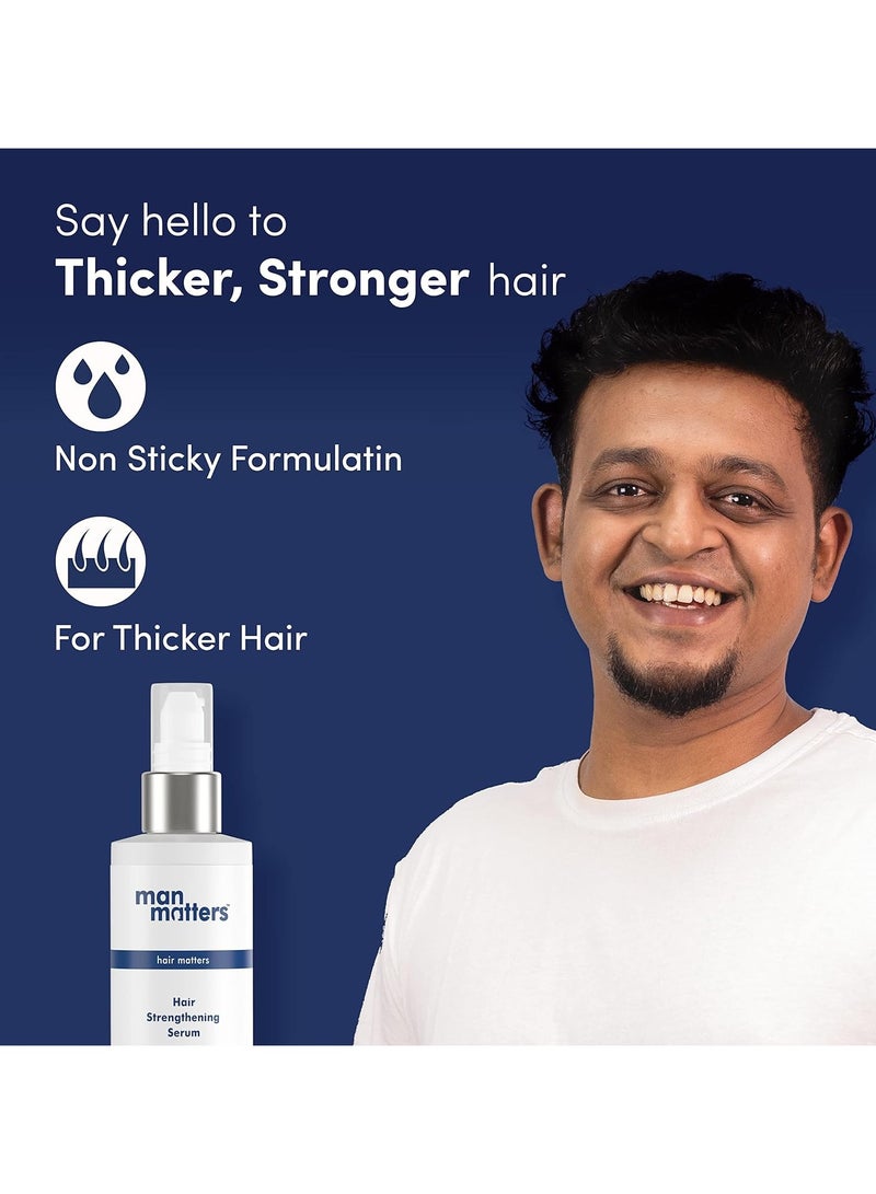 Man Matters Hair Serum for Men With Jojoba and Argan oil | For Silkier, Shinier, Smoother & Frizz Free Hair | Instant Shine & Smoothness | Non Sticky Hair Serum | 90ml - Image 5