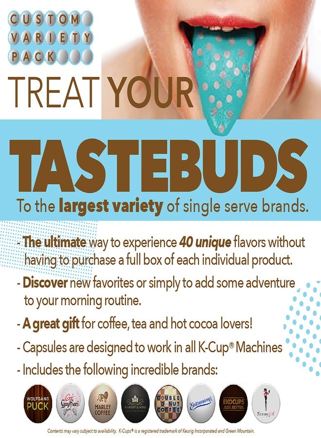 Crazy Cups Decaf Coffee Pods Variety Pack Sampler, Assorted Unflavored & Flavored Coffee Pods Compatible with Keurig K Cups Brewers, Decaffeinated Coffee Capsules, 30 Count - No Duplicates (Pack of 1) - Image 3
