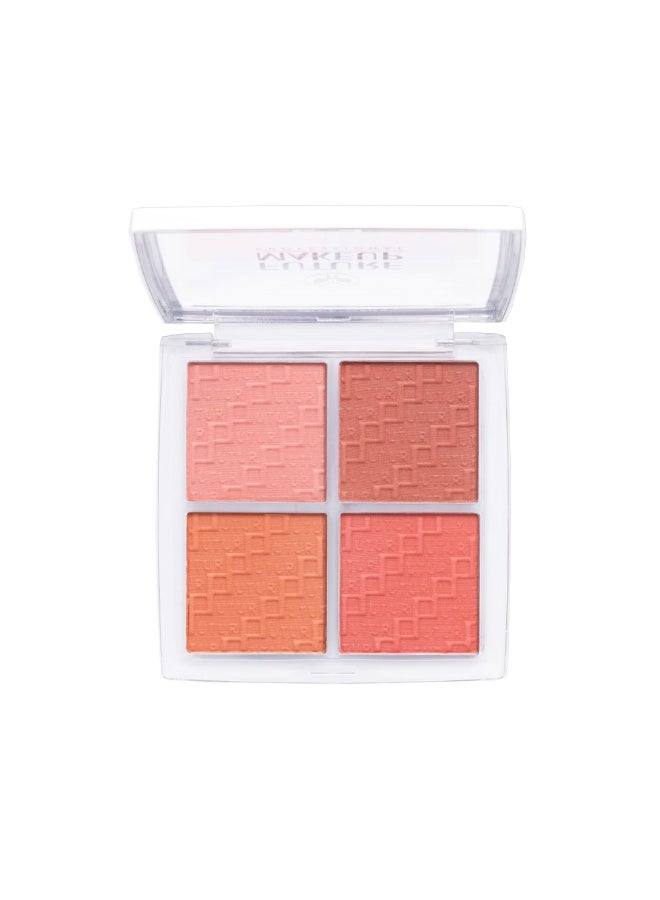 Future Makeup 4 Color Blush - Image 1