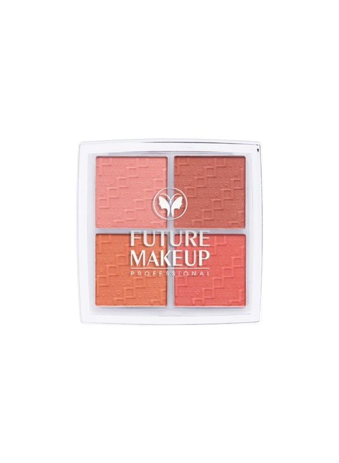 Future Makeup 4 Color Blush - Image 2