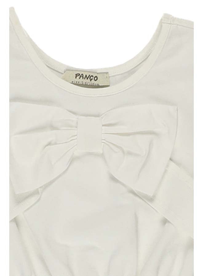 Panco STRAWBERRY Bow Detailed Tank Top - Image 5