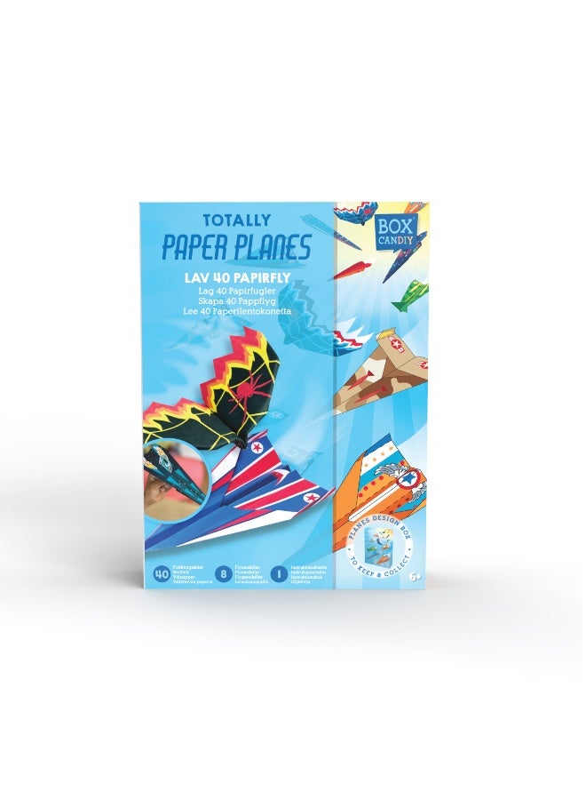Box CanDIY Totally Paper Planes Create 40 Paper Planes Craft Kit - Image 1