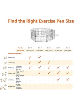 Midwest Exercise Pen with Full Max Lock Door Black 24Inch  - Image 5