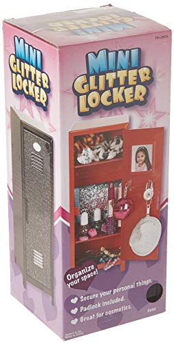 Rhode Island Novelty Mini Metal Locker - Assorted Colors with Glitter -11 Inch - 1 Pack - Image 3