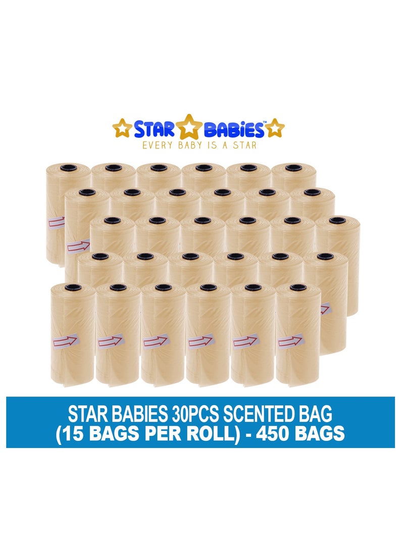 STAR BABiES Star Babies Scented Bag-Pack of 30/450bags - Ivory  - Image 2
