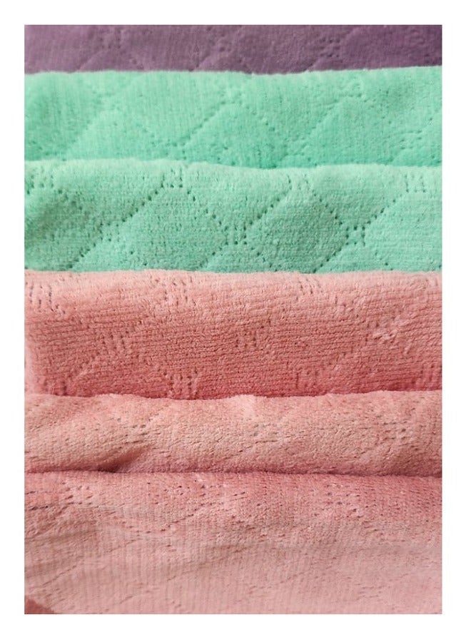 Marrkhor 12-Piece Microfiber Cleaning Cloth Set multicolor 30x30cm - Image 3