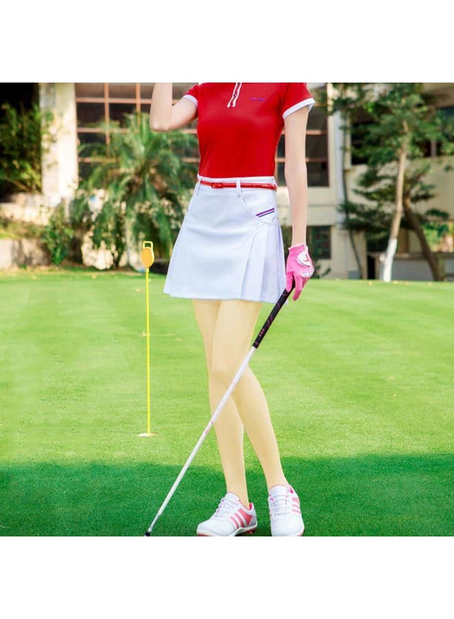 KINGZHUO Golf Sun Protection Golf Pants Cool Ice Silk Stocking Sport Leggings Cooling Socks for Women Golf & Outdoor Sports Comfortable Breathable (Skin) - Image 4