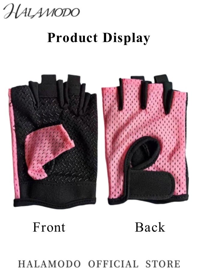 HALAMODO - Unisex Workout Gloves Weight Lifting Gloves Lightweight Gym Gloves Exercise Gloves for Weightlifting & Cycling & Exercise & Training & Pull ups & Fitness & Climbing & Rowing - Image 1