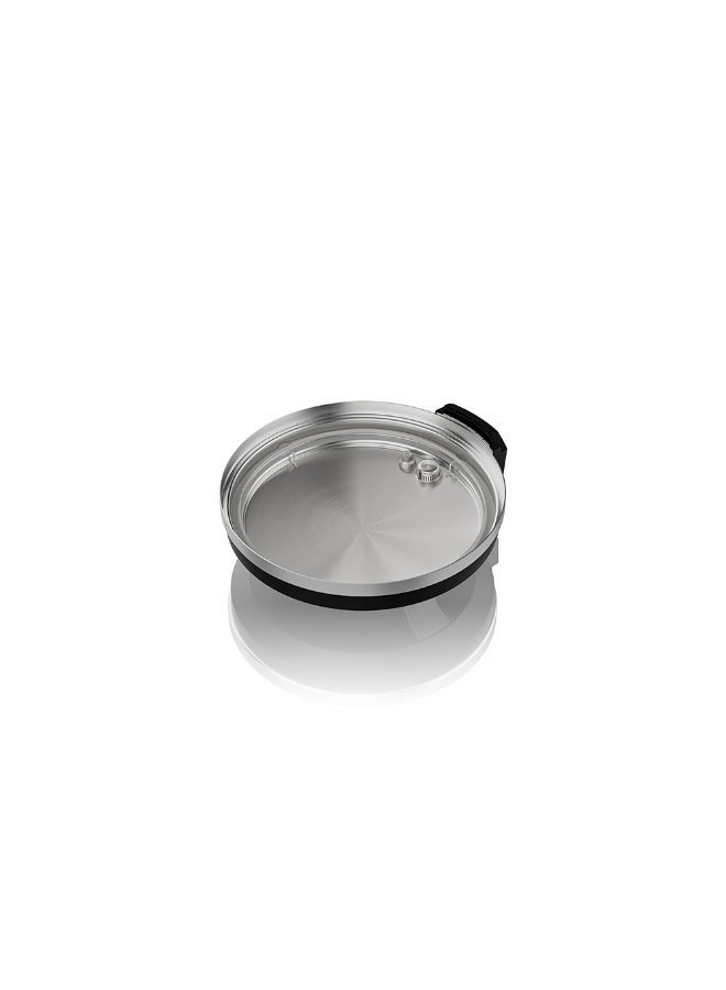 Arzum Chefim XL Multi Functional Pressure Cooker 8L 1200W 14 Cooking Functions LCD Display Non-Stick Inner Pot Glass Lid Steam Rack Black - Image 4