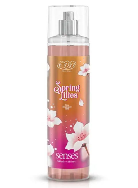 Skin Care Senses Body Splash Spring Lilies - 240 Ml