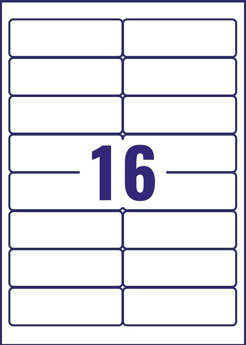 AVERY Self Adhesive Clear ADDRess Mailing Labels, Laser Printers, 16 Labels Per A4 Sheet, 400 Quickpeel (L7562) - Image 4