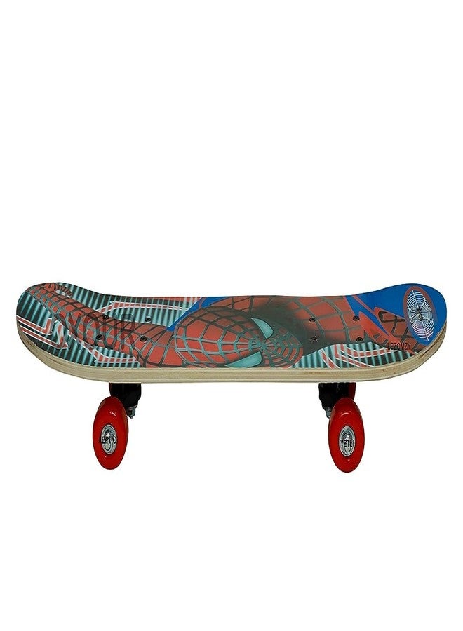 EYESIGN Skateboard 24"x 6" Complete Skateboard, Double Kick Concave Skate Board 9 Layer Plywood Deck Standard Skateboards for Kids Boys Girls Beginners Teens Adult- (Spider Man Print 2) - Image 5