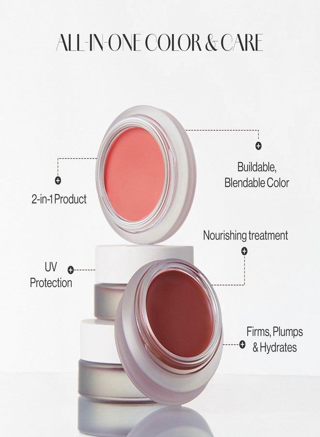 BEIGIC Flush Lip & Cheek Balm - Vegan Buildable & Blendable Multiuse Balm | Natural Flush & Glow | Glowy Blush for Cheeks | Dewy Korean Make Up Cream Blush | 06 Veil - Pale Lilac, 0.14 fl.oz - Image 4
