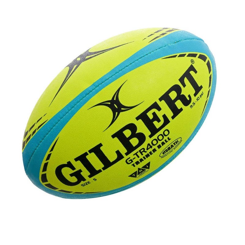 Gilbert GTR4000 Rugby Training Ball Flouro Size 5