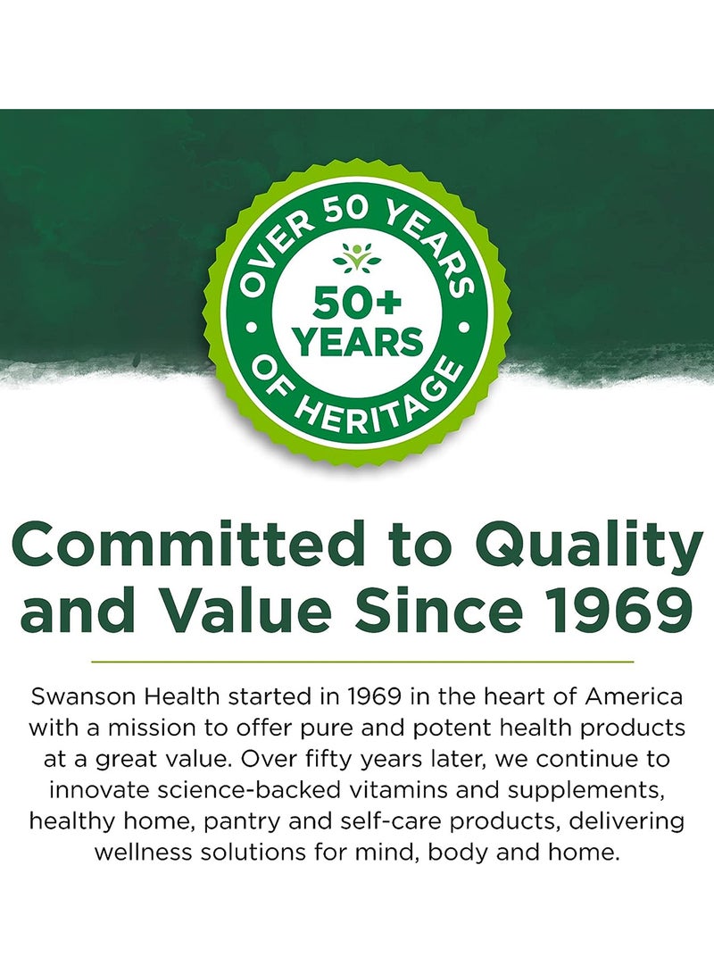 Swanson Berberine Complex with Cinnamon, Gymnema & Fenugreek 90 Veggie Capsules - Image 5