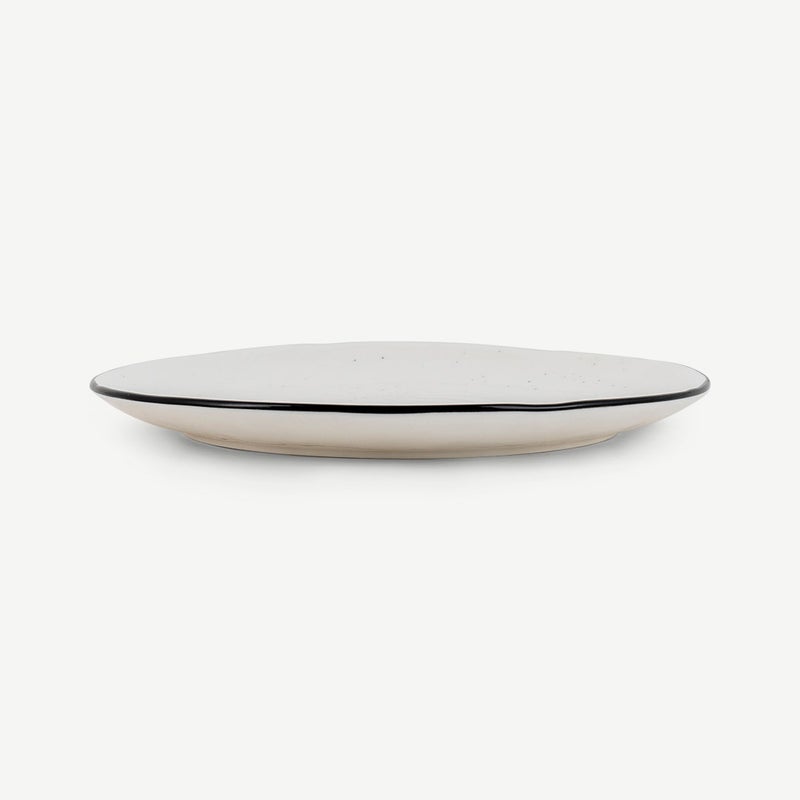 OC HOME Velary Side Plate, White, 21cm