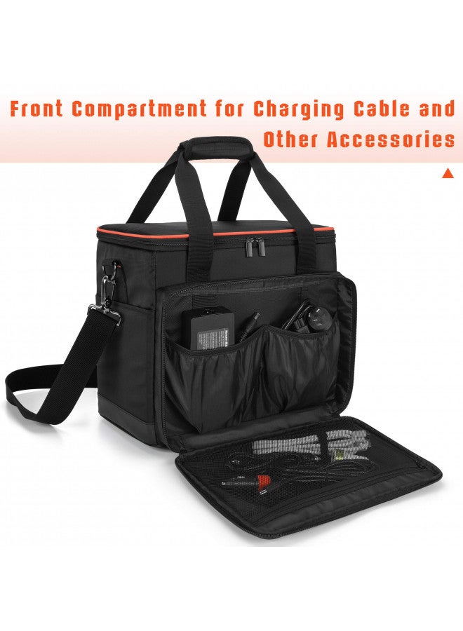 Trunab Trunab Travel Carrying Case Compatible with Jackery Explorer 1000, Portable Power Station Storage Bag with Waterproof Bottom and Front Pockets for Charging Cable and Accessories  - Image 1