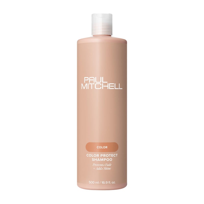 Paul Mitchell Color Protect Shampoo, Prevents Fade + Adds Shine, For Color-Treated Hair, 16.9 fl oz - Image 1