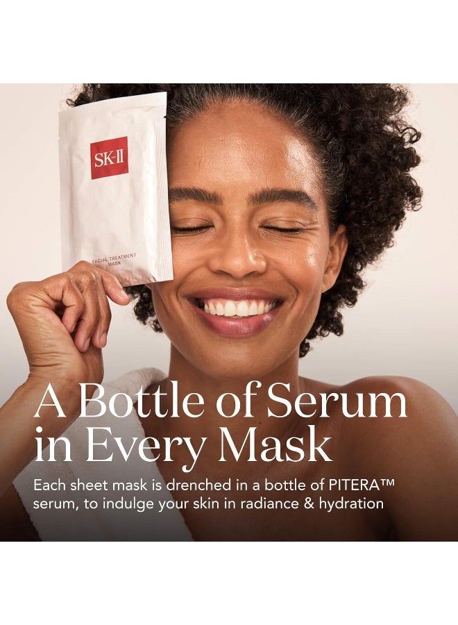 SK-II Facial Treatment Mask For Unisex - 6 Pcs Treatment - Image 3