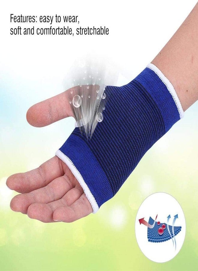 دعامة معصم Rioff®، زوج واحد من قفازات دعم المعصم الضاغطة لتخفيف آلام المعصم والتهاب المفاصل، وحماية راحة اليد من متلازمة النفق الرسغي، والإصابات، والتهاب أوتار اليد، والكتابة، والروماتيزم، تناسب جميع الرجال والنساء - Image 3