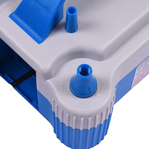 Lazybeee Electric Balloon Pump Machine - Two Nozzle Baloon Pumper Electronic - Balloon Blower Machine - Latex, Metallic Balloon Air Pump, Bolun Pump, Balloon Filling Machine - Image 3