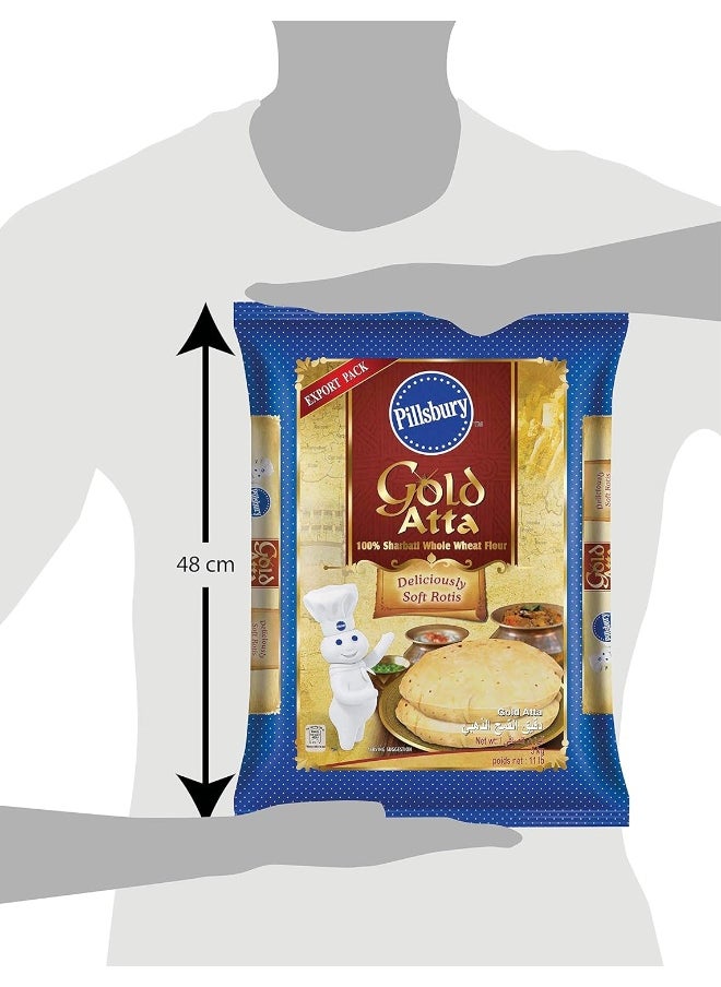 Pillsbury Pillsbury Gold Atta 5 Kg  - Image 3