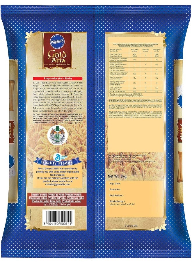 Pillsbury Pillsbury Gold Atta 5 Kg  - Image 2