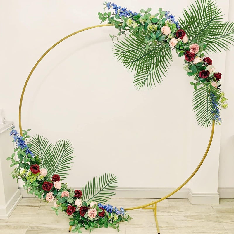 Ruidazon 40 Pcs Artificial Palm Leaves, 20.4" Outdoor Faux Palm Fronds Fake Tropical Palm Leaves for Palm Sunday Flower Arrangement Wedding Birthday Party Home Spring Summer Decor - Image 4