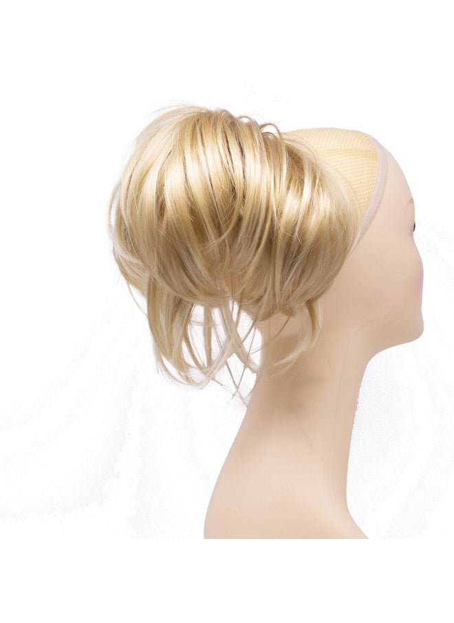 OneDor - 12 Inch Premium Synthetic Adjustable & Customizable Updo Style Ponytail Hair Extension With Clip On Claw Attachment (24H613) - Image 1