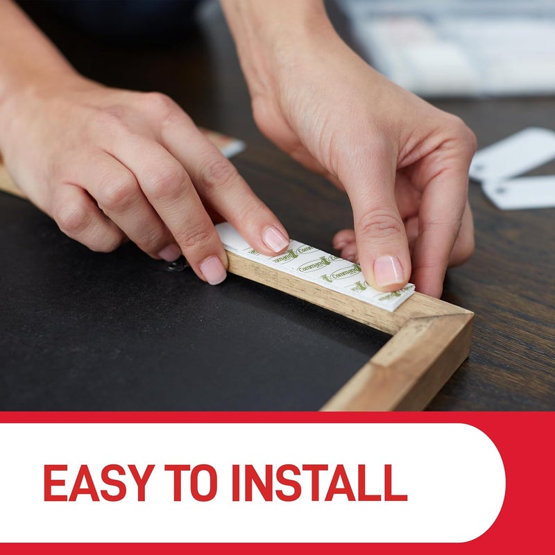 Command Large Picture Hanging Strips - 4 Pairs (8 Strips) - Damage-Free Hanging Solution - Image 4