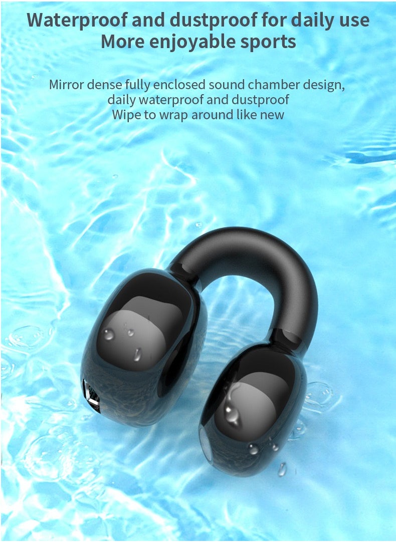 Goldfish - Earclip Bluetooth earphones, single ear open HD wireless earphones - Image 1